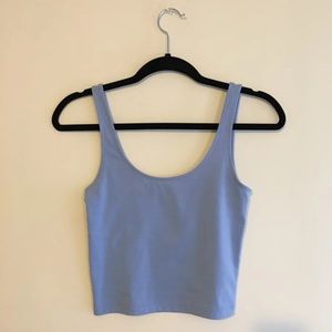 Forever 21 Baby Blue Tank Top Size Small